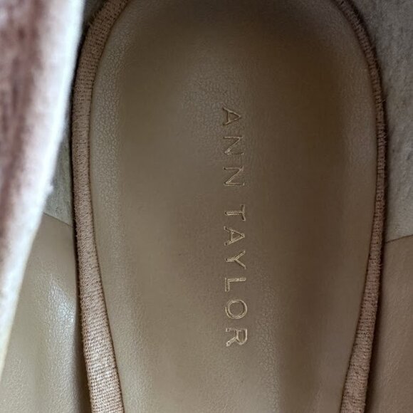 Ann Taylor Patterned Fabric Heels - Size 8.5 - Picture 5 of 7